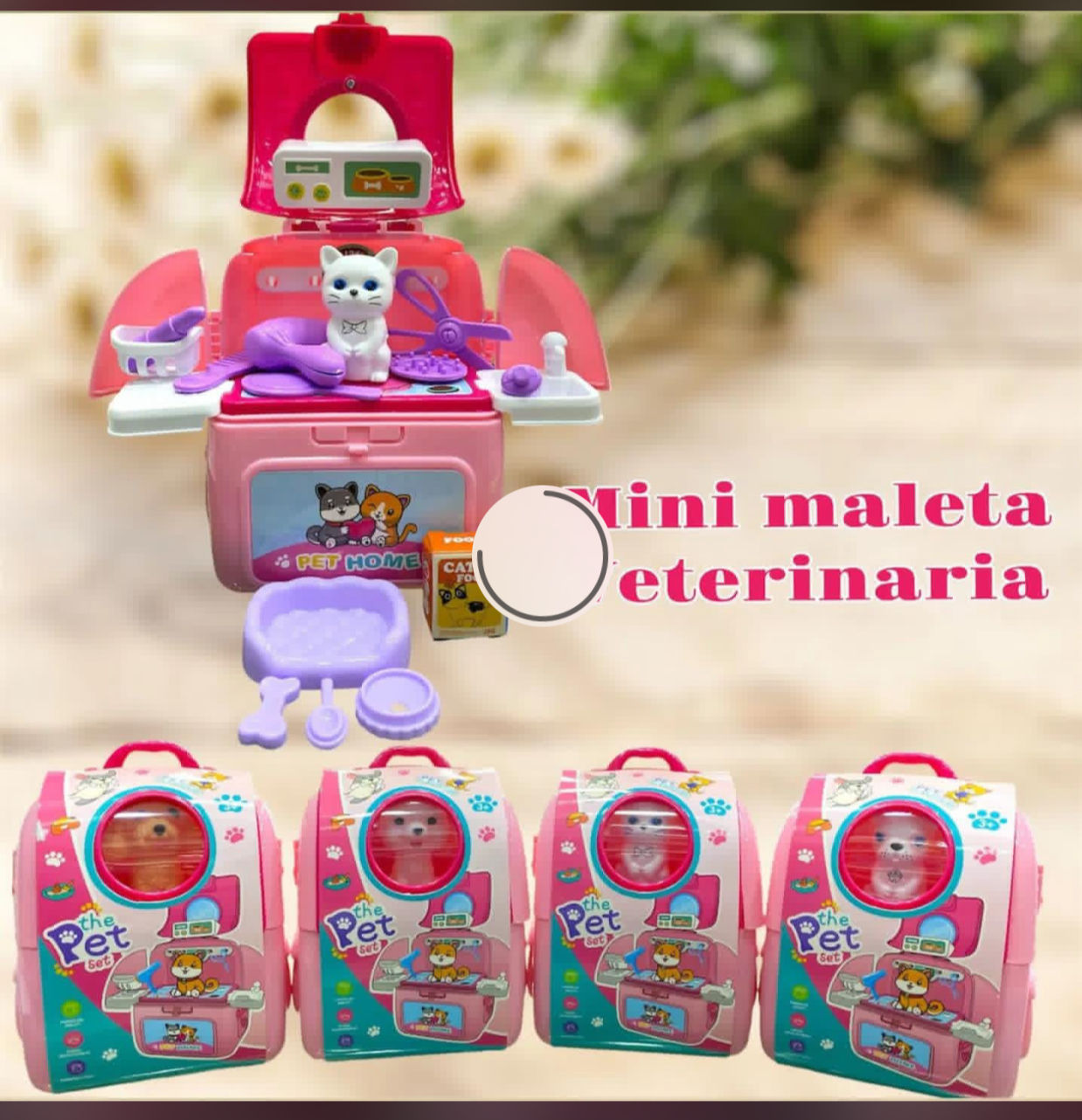 MALETA MINI VETERINARIA. WD066B Y WD066A: