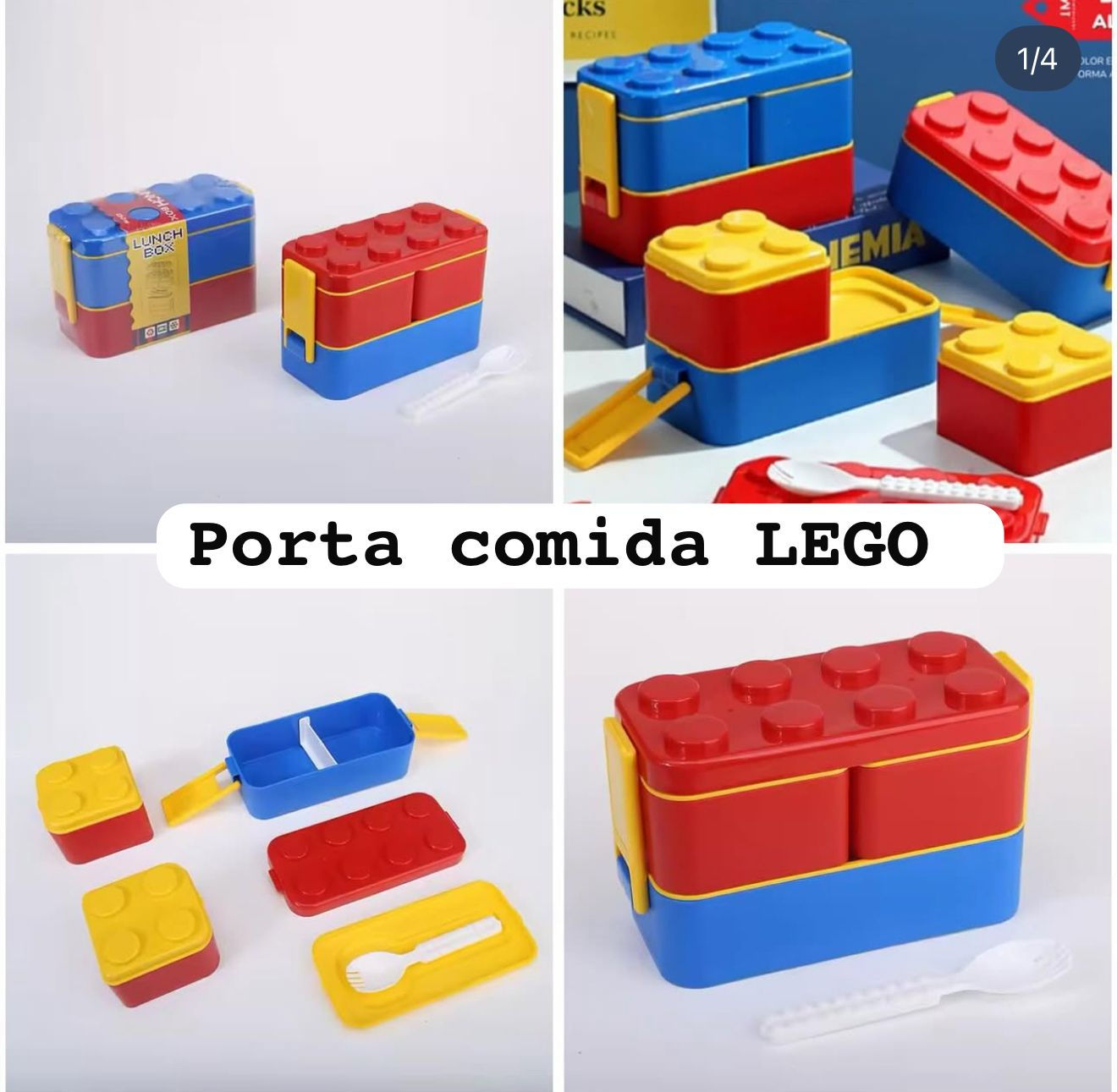 Porta comida Lego