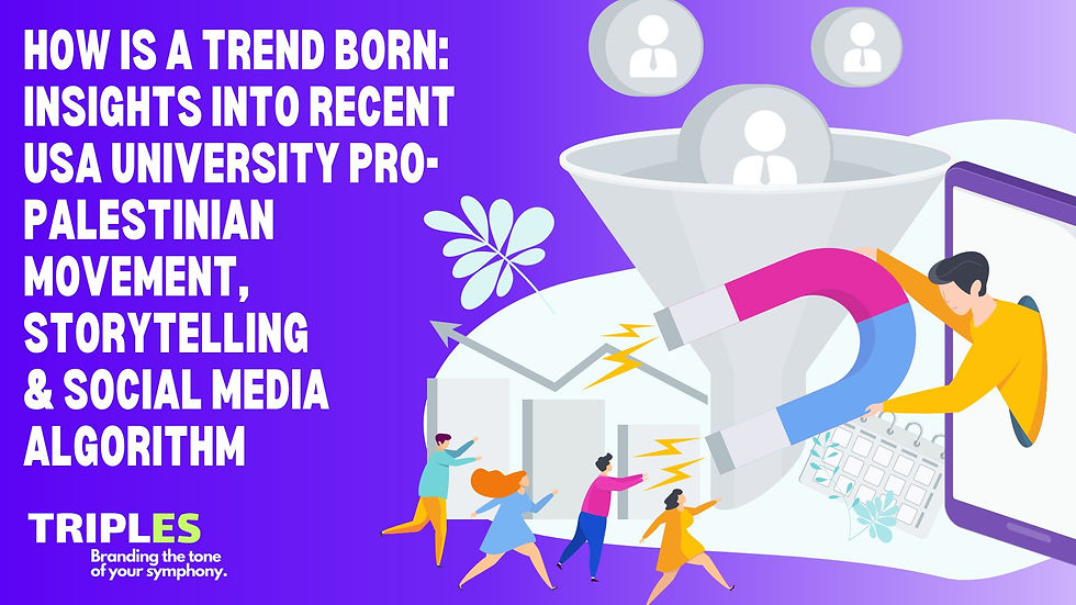 How is a trend born?