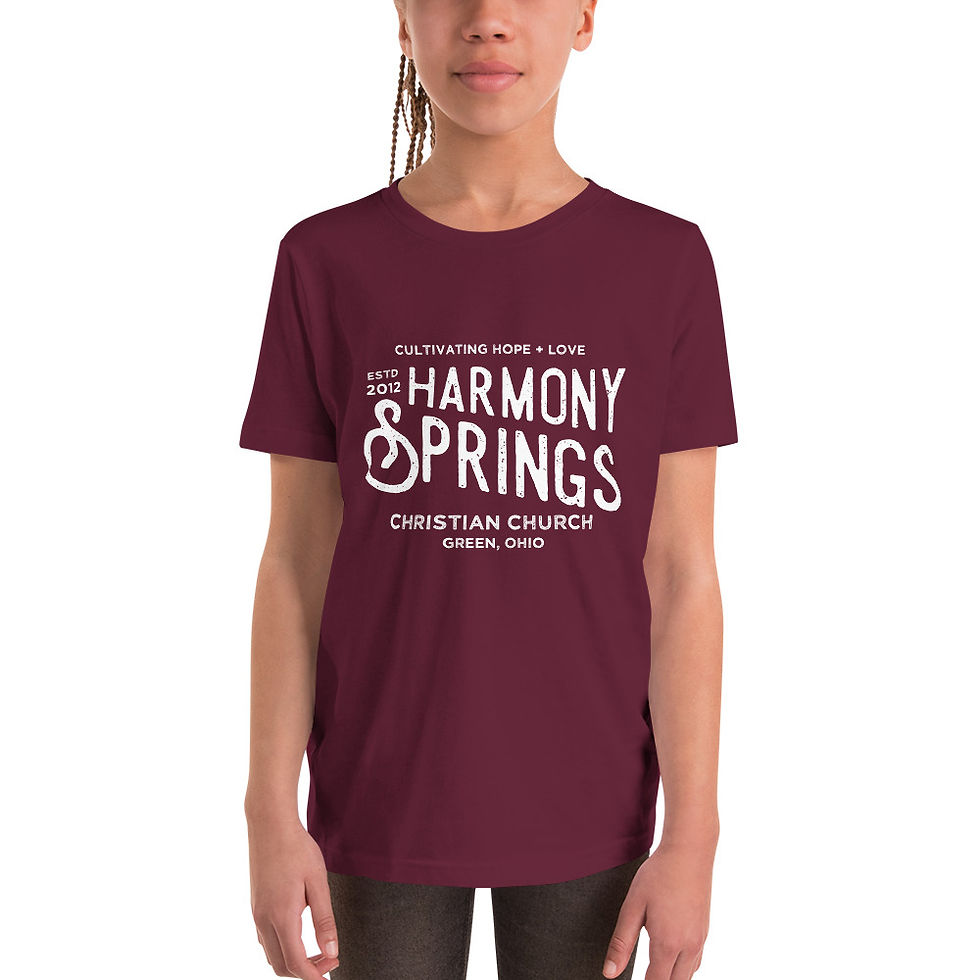 Thumbnail: Cultivating Hope + Love Youth Short Sleeve T-Shirt