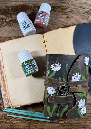 Leather paint notebook.heic