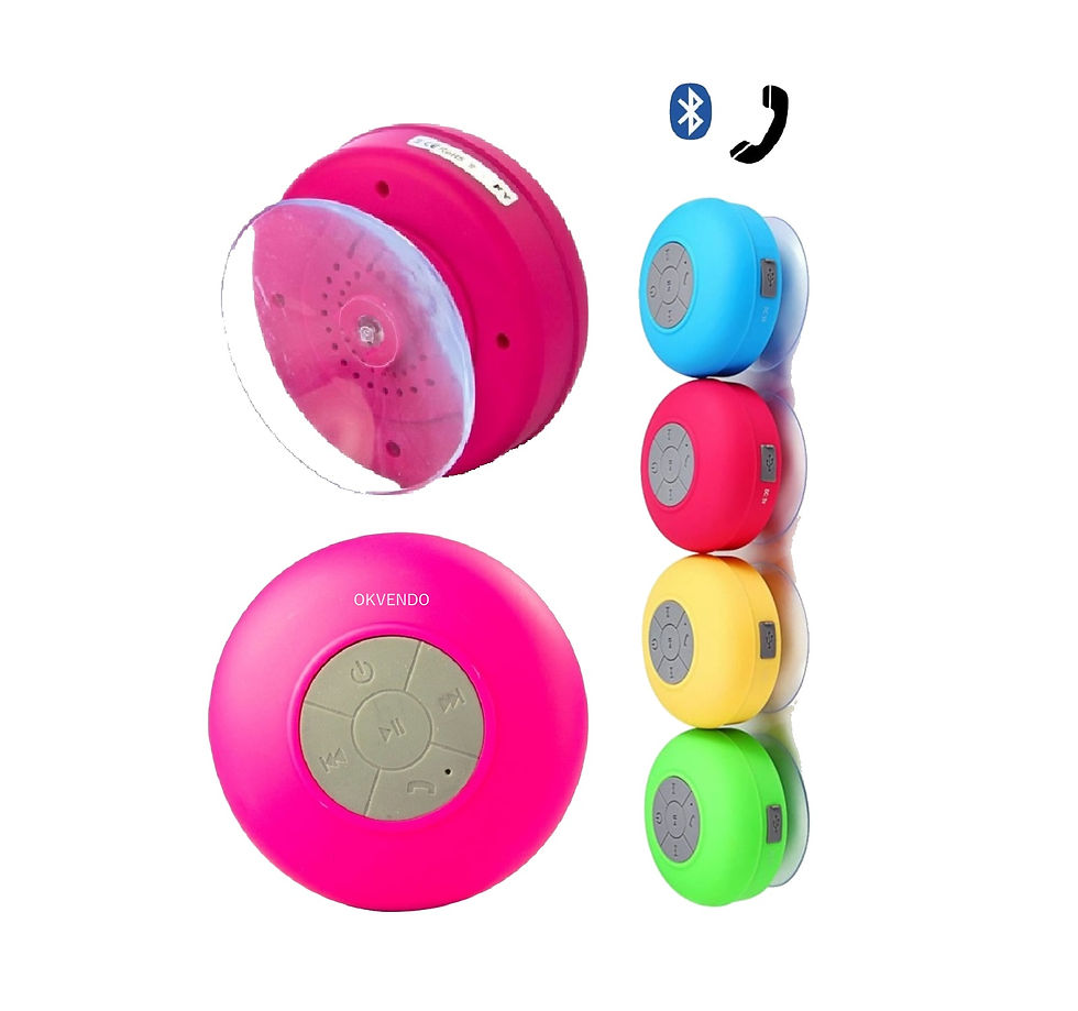 Miniatura: OKVENDO PARLANTE BLUETOOTH CON VENTOSA