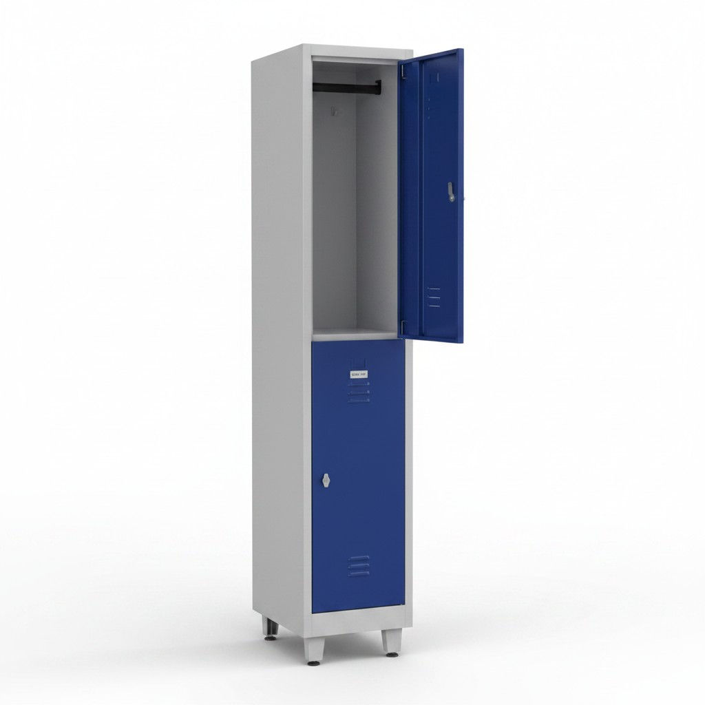 Lot de 4 colonnes de  2 vestiaires - MANUTAN (Qté : 1) VES152