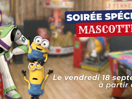 Événement – Soirée spéciale mascottes 🎉