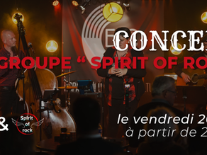Soirée concert live : Spirit of Rock au Tennessee Grill 🎸🔥