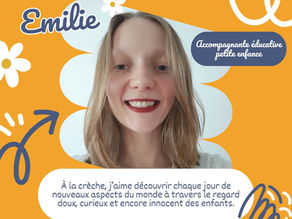 Bienvenue dans l’équipe, Émilie !