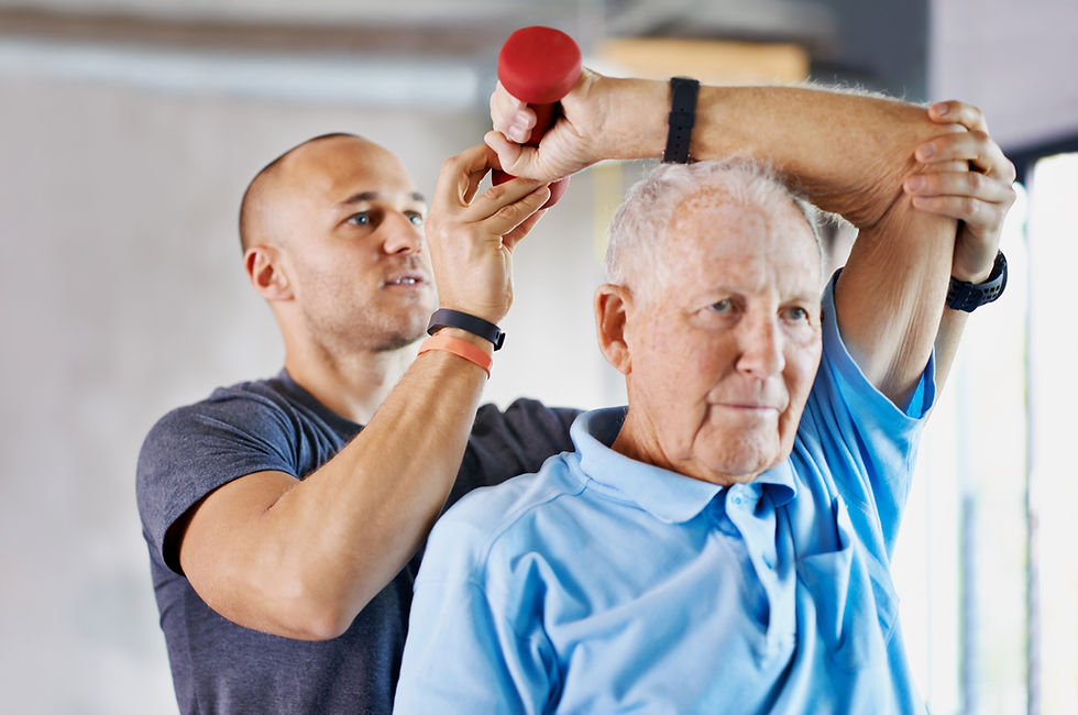 Physikalische Therapie-Sitzung