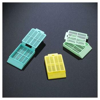 Thumbnail: Embedding Cassette Stripe Holes, POM / Embedding Cassette Square Holes, POM