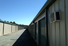 Close Up Of Storage Units