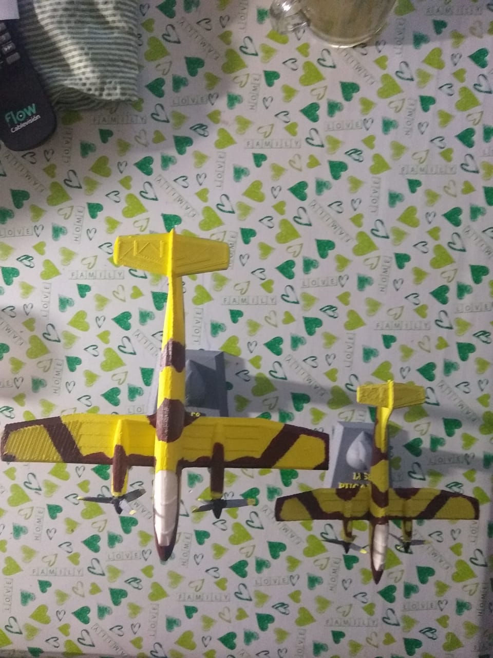 Miniatura: avion pucara a escala