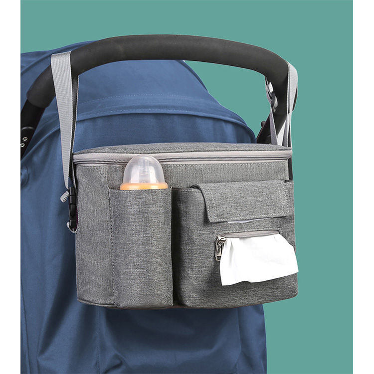 Miniature : Bolsa colgante multifuncional para cochecito de bebé.