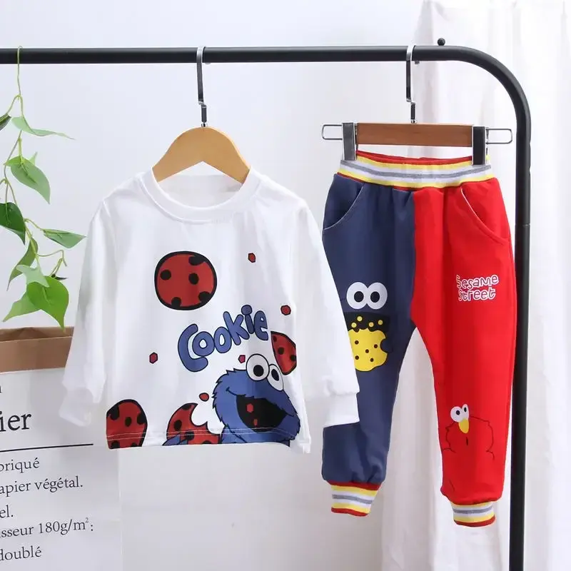 anrayan conjuntos unisex, camiseta de manga larga y pantalones,4m-5 años.
