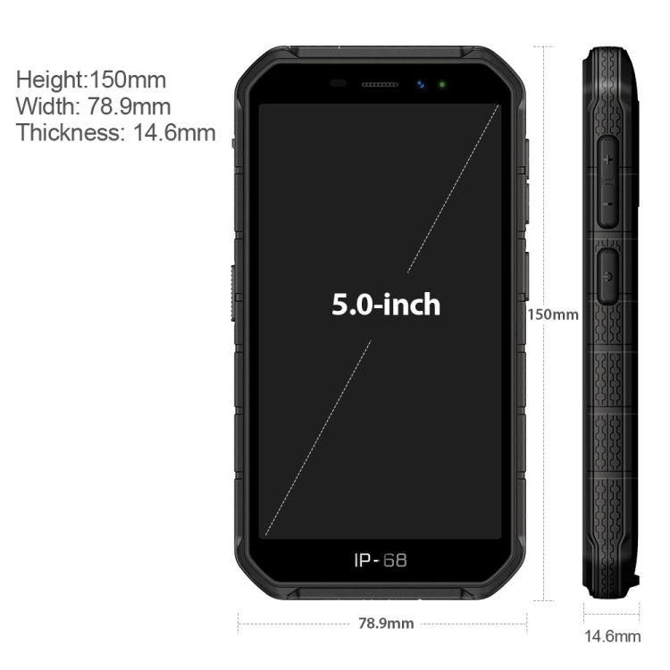 Miniatura: Ulefone Armor X7 2GB+16GB Teléfono móvil resistente de supervivencia