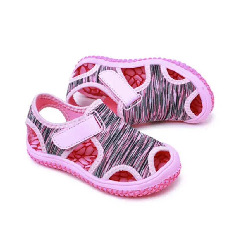 Miniaturbild: JOYHOPY Sandalias de verano de colores fuertes,  unisex. 21-32