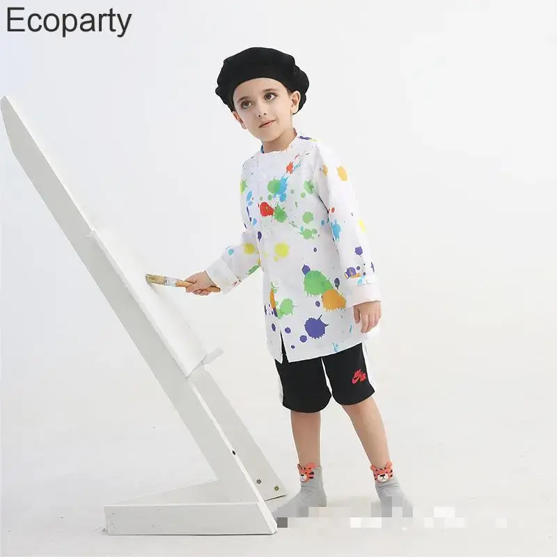 Pikkukuva: NoEnName_Null disfraz de pintor infantil, cosplay para niño y niña.