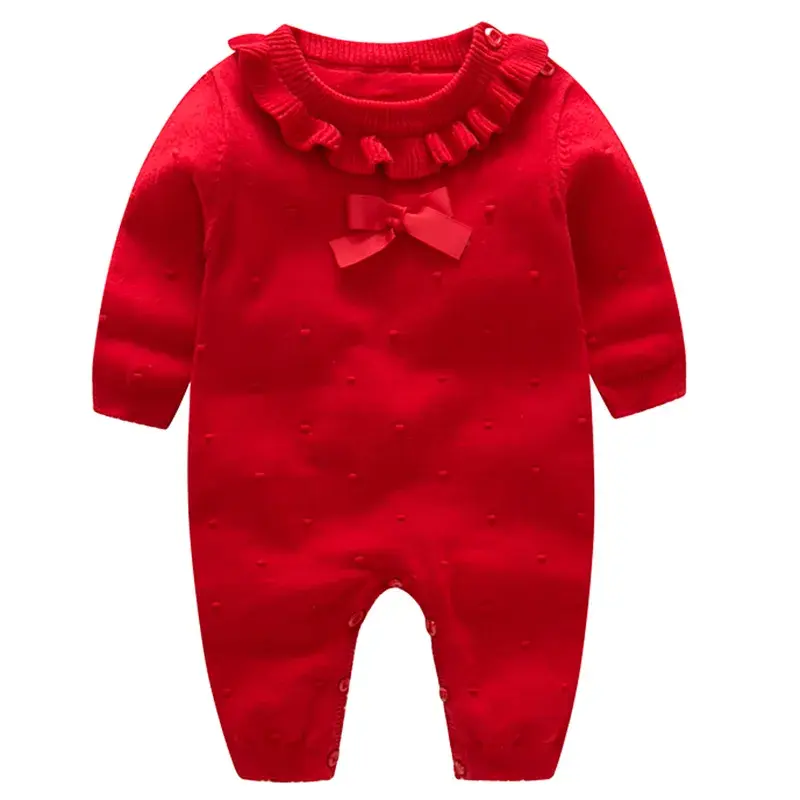 サムネイル： YSUBEST  monos unisex otoño, cálidos de punto, 0-  24 meses-bebés.
