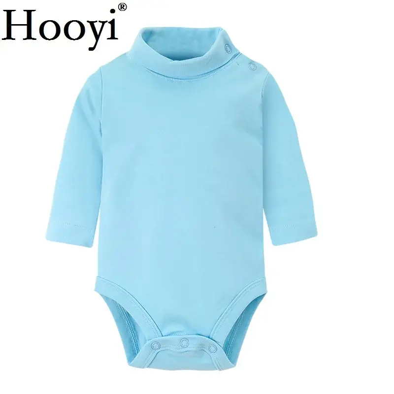 サムネイル： Hooyi, 100 % algodón puro, monos para recién nacidos, cuello alto,  0-3 años.