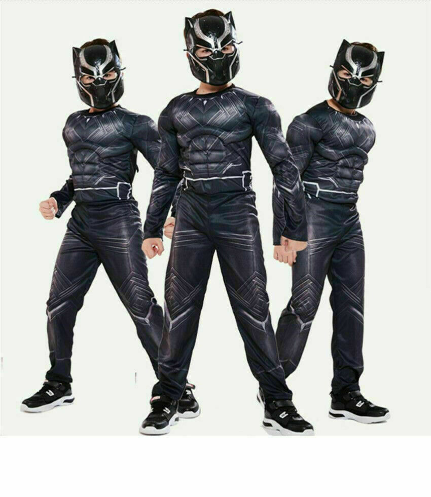 Miniatura: Disfraz de superhéroe de película para niño, disfraz de Halloween.