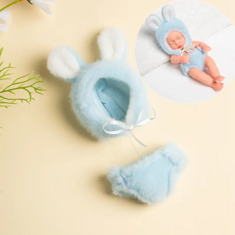 Miniatura: Conjunto de ropa para muñeca Reborn de 20 cm, 23 estilos, para vestirla.