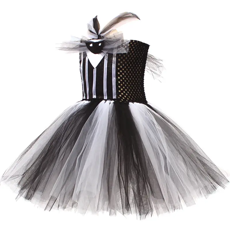Imej kecil: Vestido tutú para niñas, disfraz de Halloween, cosplay.