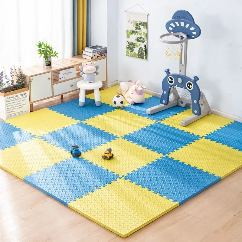 Miniatura: DHDH Alfombra de rompecabezas para niños,de espuma para juegos .