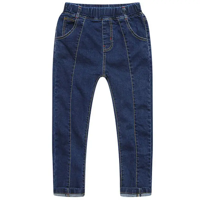 Thumbnail: Boys’ Slim Straight Denim Jeans – Casual Kids Everyday Pants