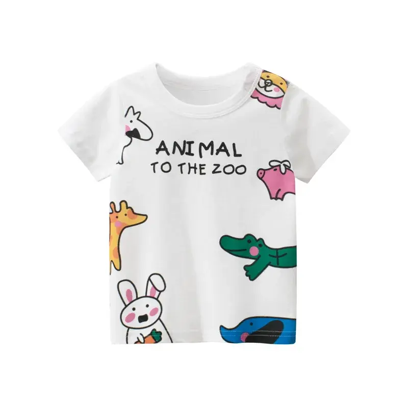 Miniature : Lindas camisetas unisex para el verano en algodón.