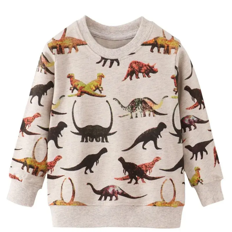 תמונה ממוזערת: jumping meters Sudaderas Unisex de algodón   con estampado animal. 24m-7 años.