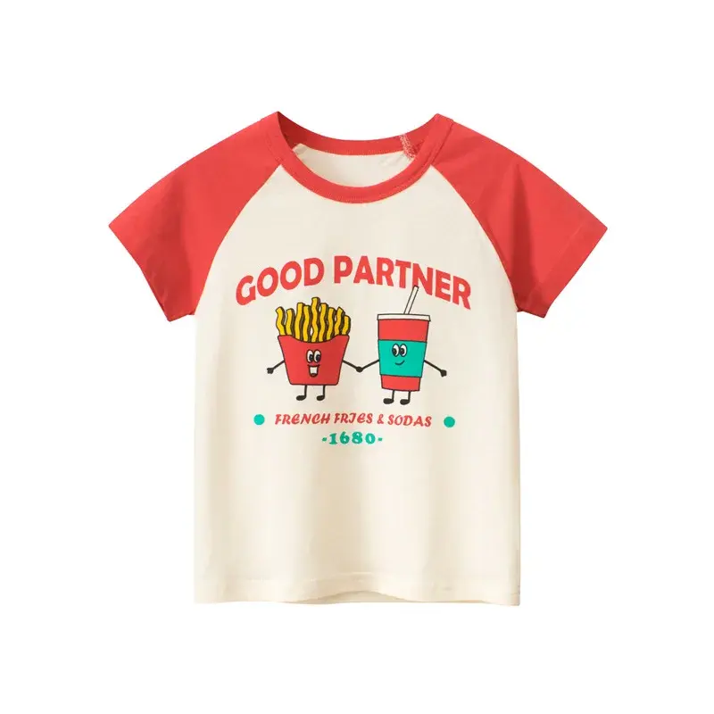 Miniature : Lindas camisetas unisex para el verano en algodón.
