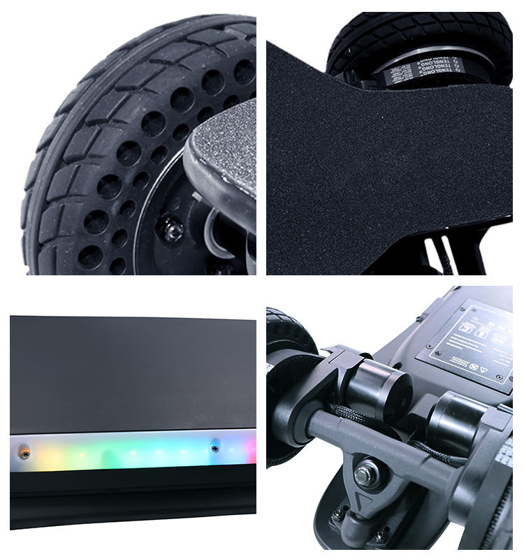 थंबनेल: Monopatín SUV eléctrico, Control remoto  4 ruedas,   terreno largo niños.