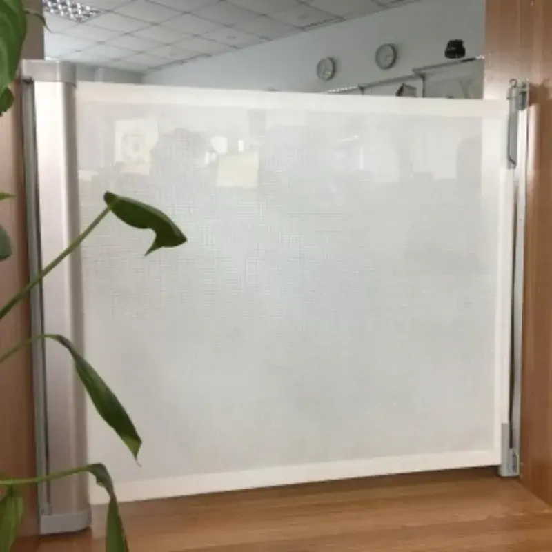 Miniaturebillede: Nueva puerta de seguridad retráctil para bebés, portátil,  malla transpirable