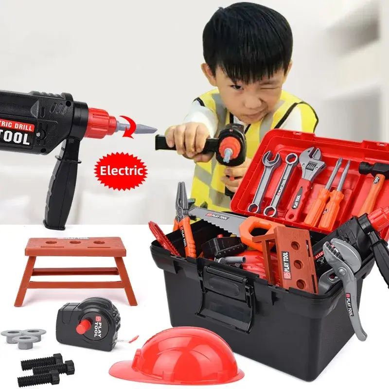 الصورة المصغرة: Kit de herramientas de reparación para niños,  educativos.3-12 años.