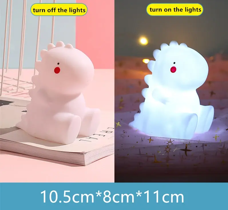 Miniatura: Lámpara de noche LED infantil con diseño de unicornio, nube, estrella y luna.