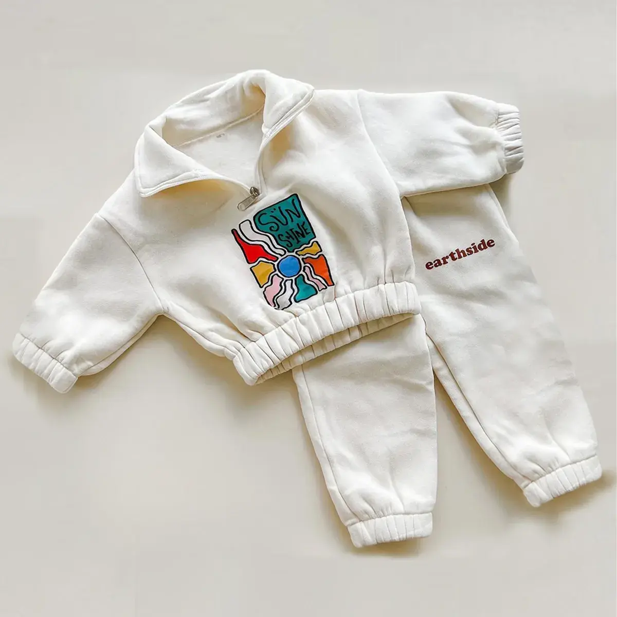FMPDC-Conjunto de sudadera y pantalón, unisex-pequeños.9M-4 años. Invierno.