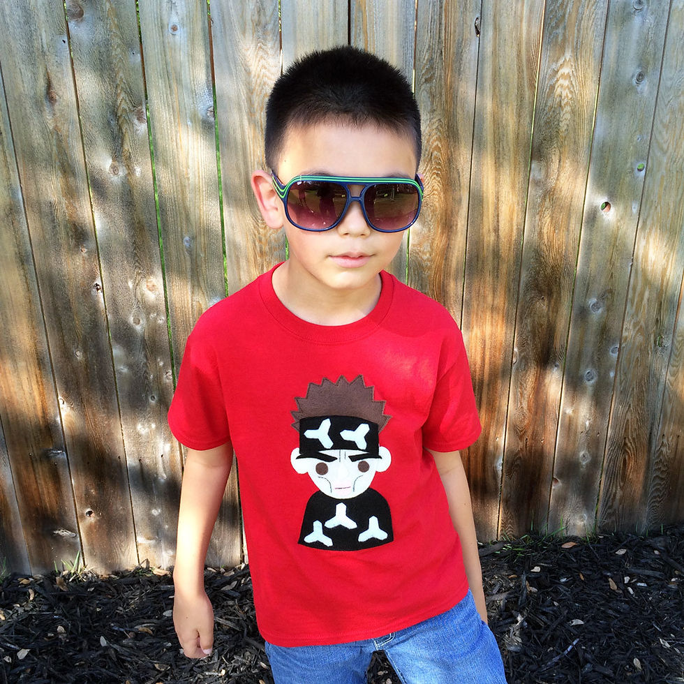 Miniatura: Camiseta para niños Color Rojo. Verano