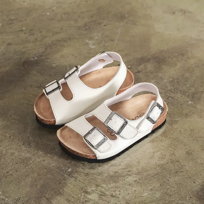 섬네일: Sandalias ULKNN  de verano en cuero para niños y niñas.13-21