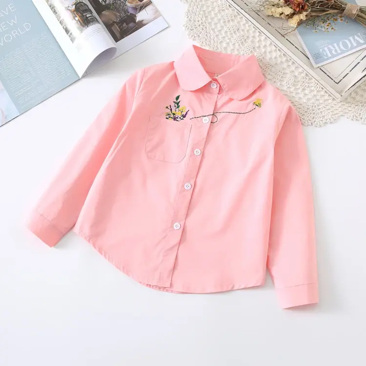 الصورة المصغرة: Primavera-otoño camisa de manga larga niñas