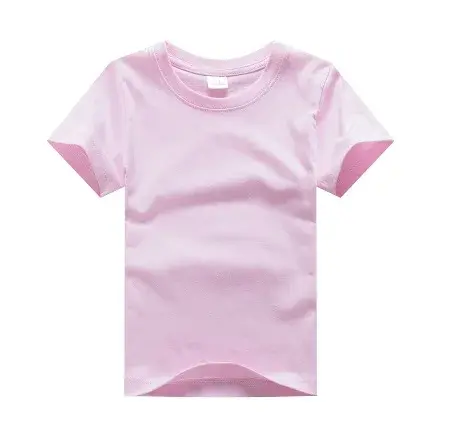 Pikkukuva: Hooyi Camisetas lisas personalizadas Unisex,  algodón,  verano, de 24 m-12 años.