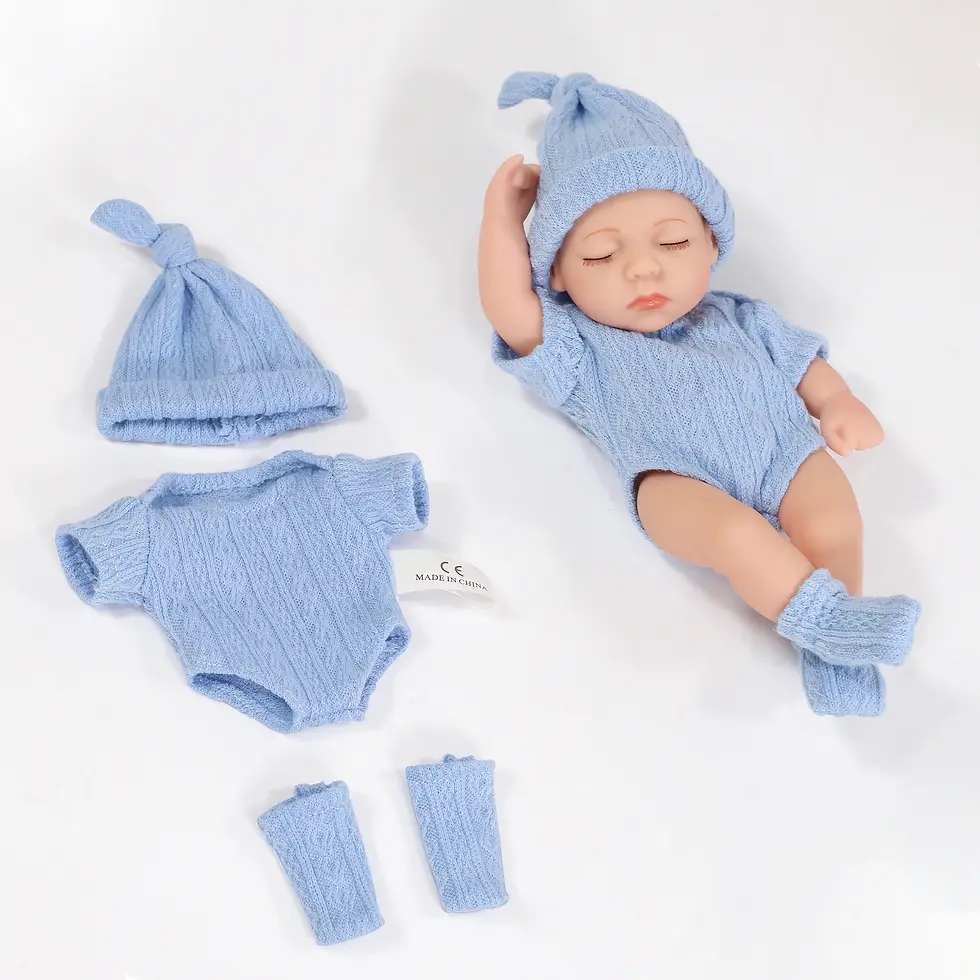 Conjunto de ropa para muñeca Reborn de 20 cm, 23 estilos, para vestirla.