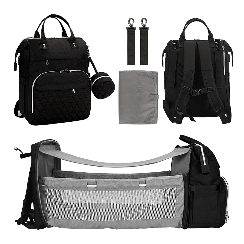 Miniatura: 3 en 1.Bolsa de viaje impermeable,  cambiador de bebé,  cuna de momia.