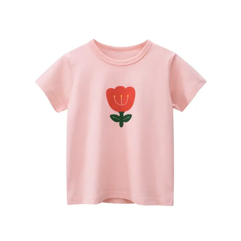 Miniature : Lindas camisetas unisex para el verano en algodón.