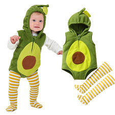 Umorden Disfraz de aguacate para bebés-unisex pequeños.