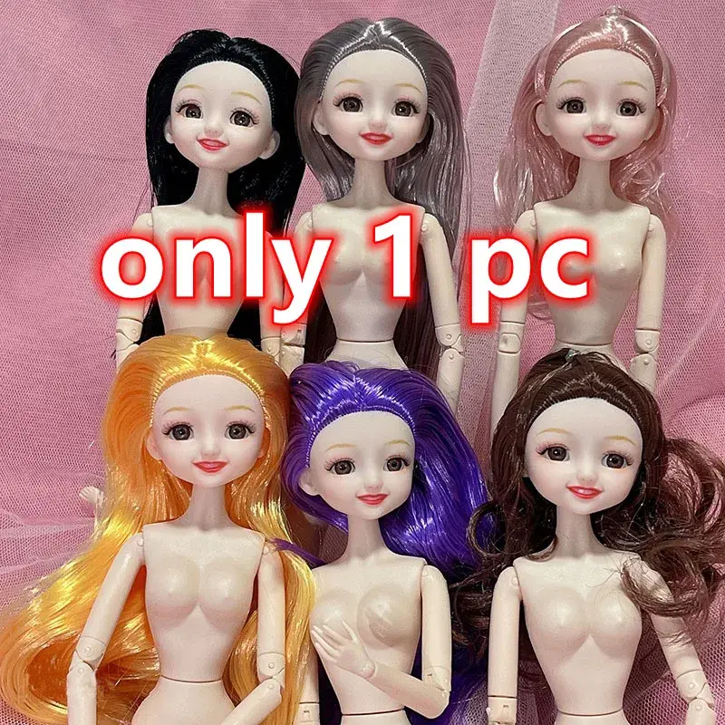 Pikkukuva: Muñeca Barbie de 30 cm para niñas,con 28 articulaciones , modelo Smiley Doll Toy