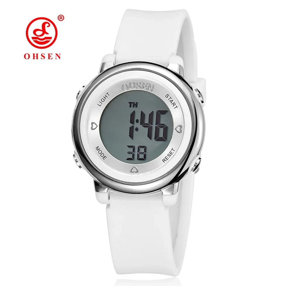 Miniatyrbild: Reloj de nuevo diseño para niña y mujer,digital LCD, para buceo, 50 m,.