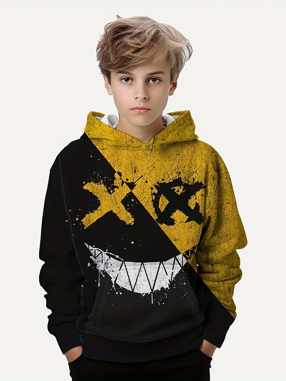 थंबनेल: Sudaderas con estampado creativo, Unisex. 100-160cm.