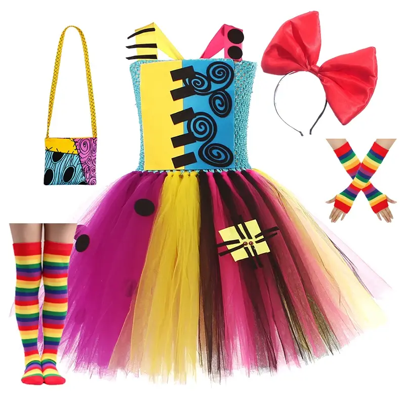 Imej kecil: Vestido tutú para niñas, disfraz de Halloween, cosplay.