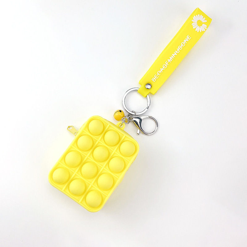 Pikkukuva: - Mini monedero de silicona con diseño de dibujos animados para niñas
