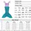 תמונה ממוזערת: Vestido de princesa Ariel de la sirenita para niñas, disfraces de cosplay.