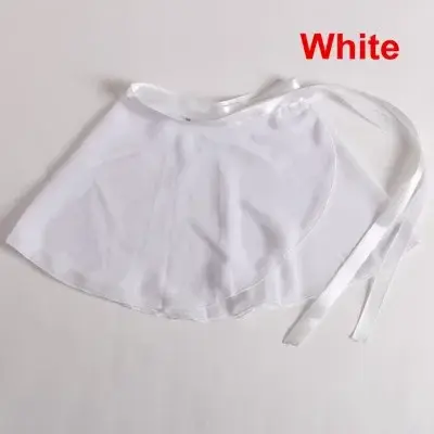 Miniatura: 15 colores disponibles Disfraz de baile para niña de gasa. Falda de patinaje .