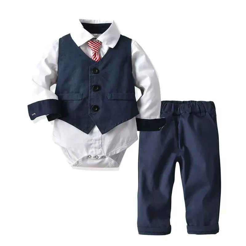 Kabeler Conjunto formal para caballeros en algodón. 18m-24m.